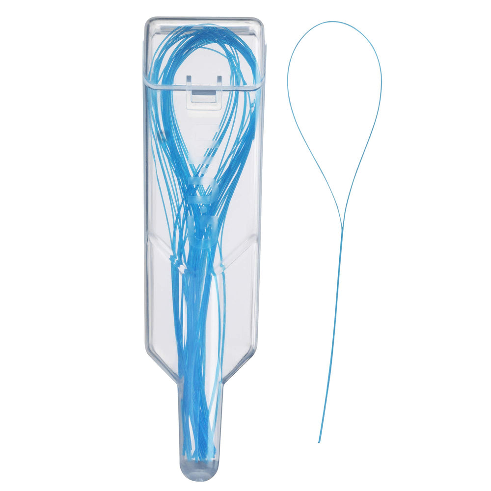 EEZ-Thru Floss Threaders, Dental Flossers for Braces, Bridges, & Implants,25ct