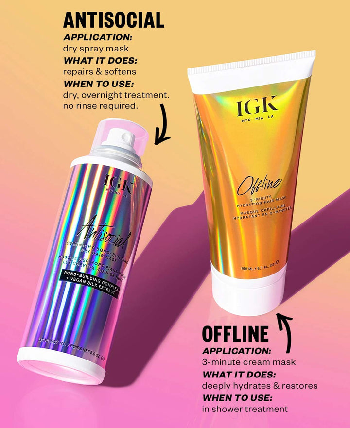 Offline 3-Minute Hydration Hair Mask 198 ml / 6.7 oz