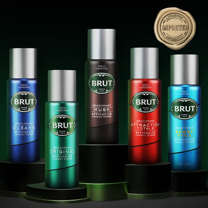 Sport Style Deodorant Body Spray for Men, Masculine Long-Lasting Deo with Refreshing, Athletic Fragrance, Imported (200ml)