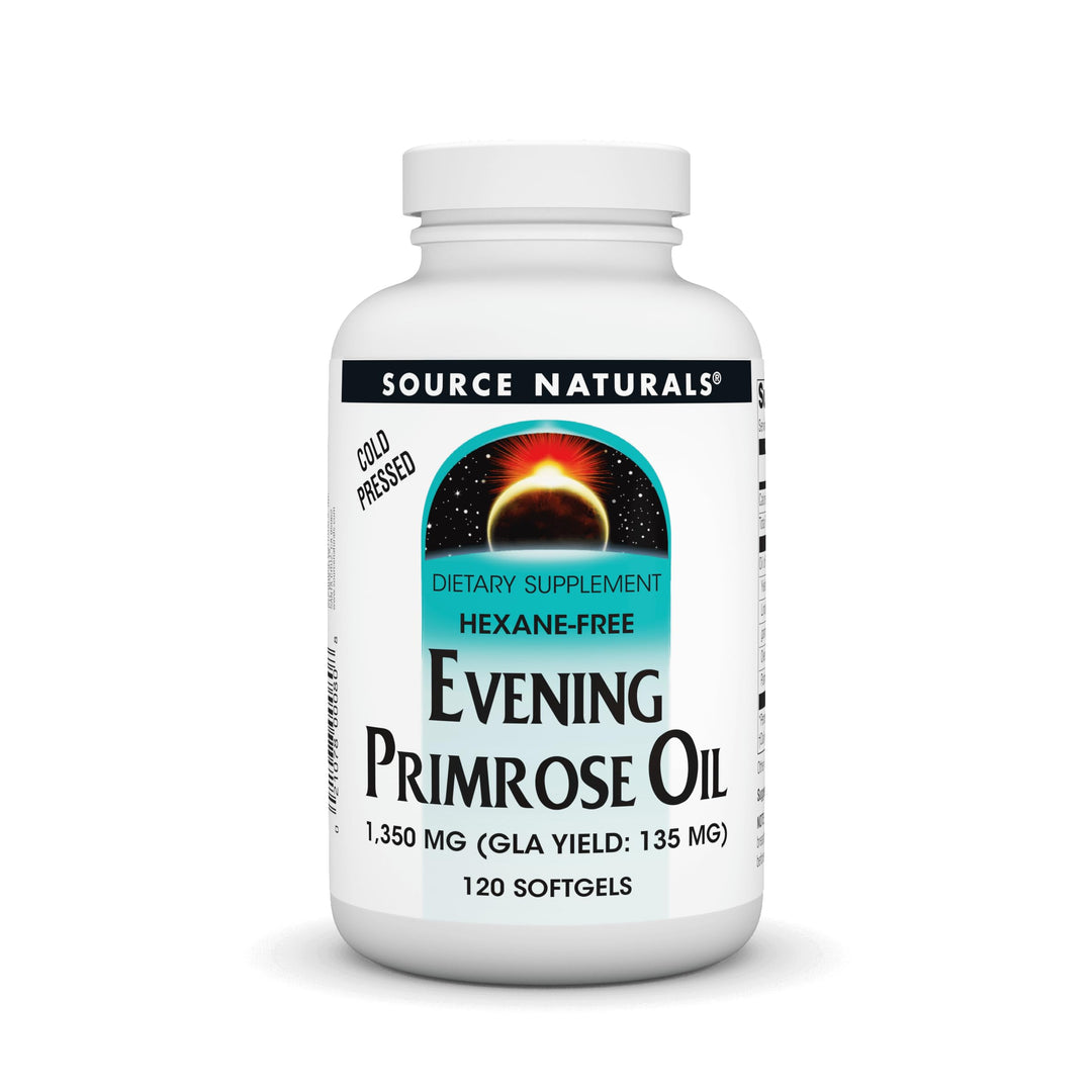 Evening Primrose Oil, Hexane Free, Cold-Pressed* - 1350mg, 120 Softgels