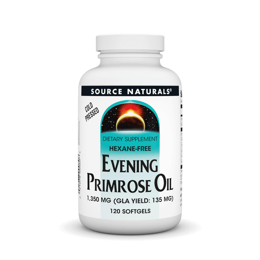 Evening Primrose Oil, Hexane Free, Cold-Pressed* - 1350mg, 120 Softgels