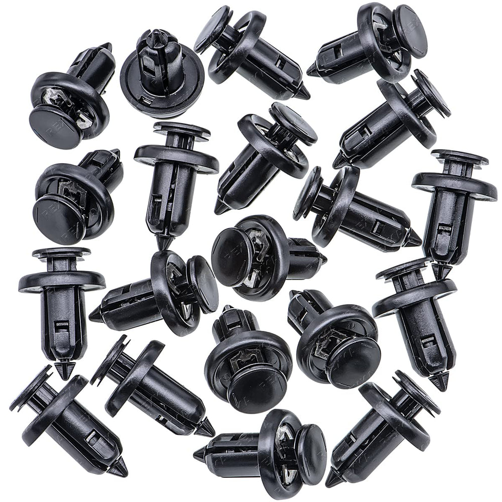 20pcs Bumper Fender Grille Splash Shield Clips 91506-S9A-003 Stem Length 16 mm Compatible with Honda Acura Accord Civic CR-V Odyssey MDX RDX TSX TL ILX
