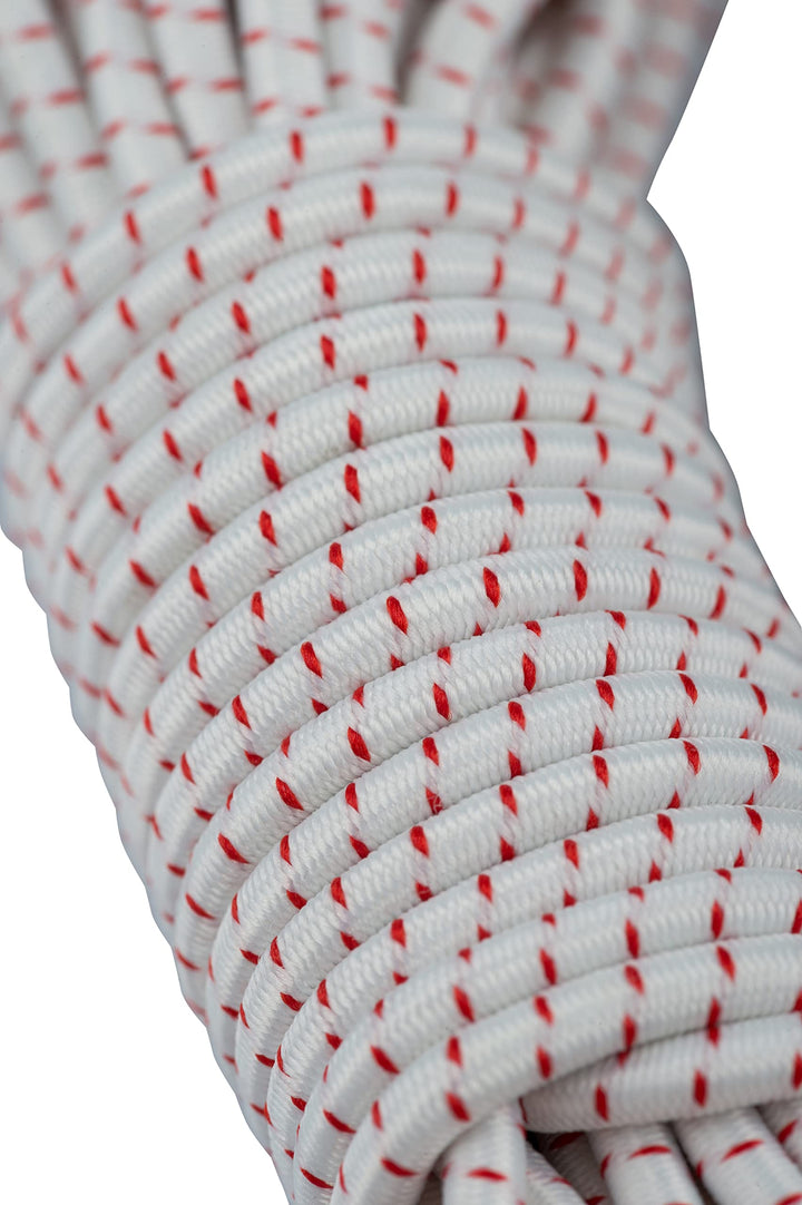 1/8 Inch Shock Cord Pole Repair, Replacement Bungee Strap Rope for Worn & Old Tents, Emergency Stretch Elastic Cord, Moisture UV Weather & Abrasion Resistant, 65 Feet
