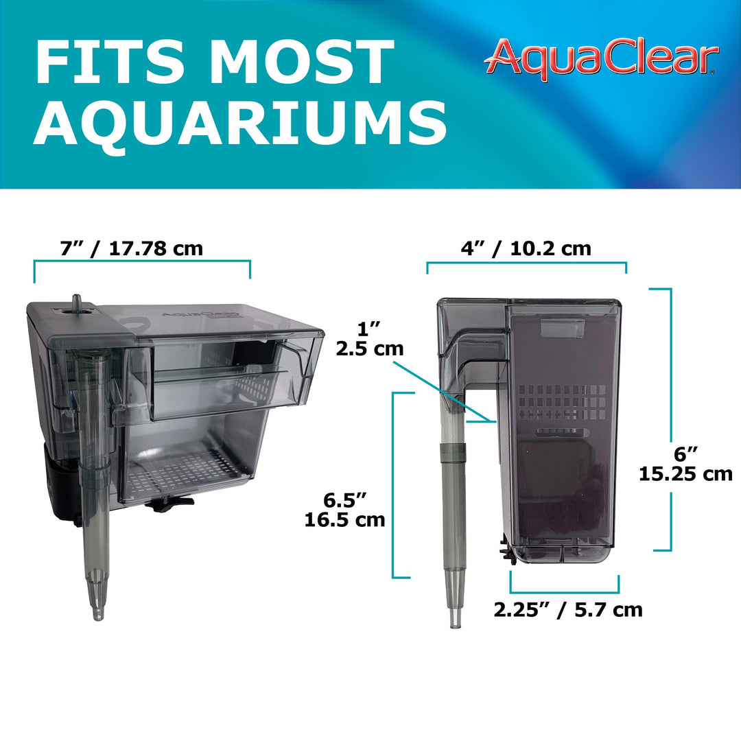 50 Power Filter, Fish Tank Filter for 20- to 50-Gallon Aquariums (Packaging may vary)