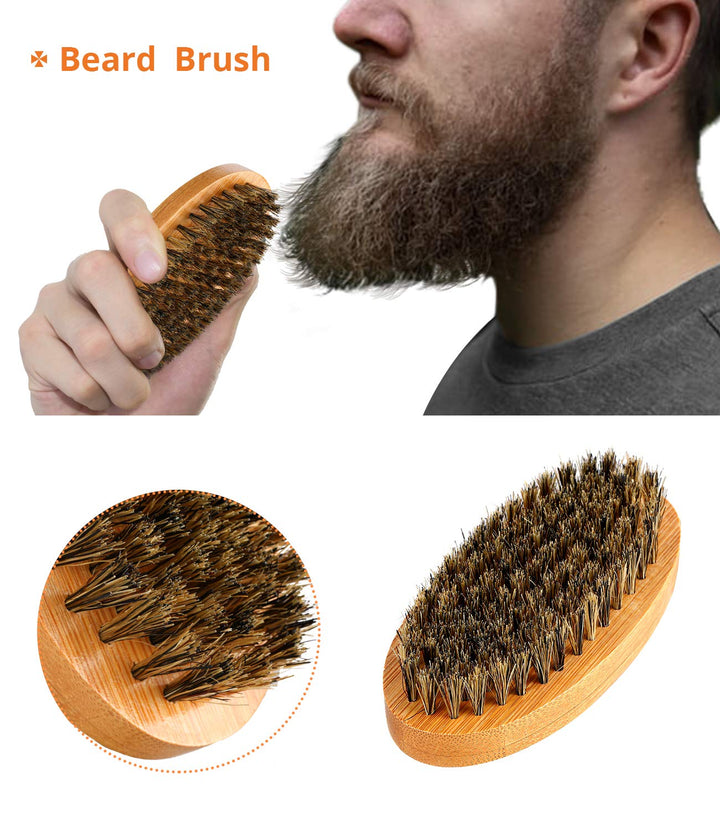 Beard Kit, Beard Grooming Kit for Men Gifts, Natural Organic Beard Oil, Beard Balm,Beard Comb