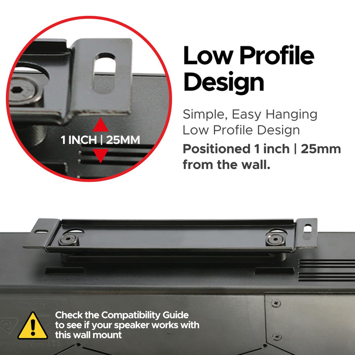 Solo 5 Wall Mount Kit for Bose Solo 5, Complete with All Mounting Hardware, Compatible with Series II, Designed in The UK by Soundbass