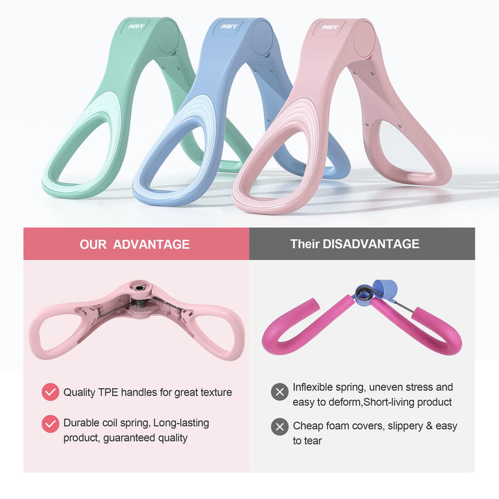 Thigh Master Hip Trainer Kegel Exerciser, Pelvic Floor Trainer, Kegel Trainer for Postpartum Rehabilitation, Trimmer Inner Thigh, Thigh Toner Workout, Arm Leg Exerciser Sport Slimming Training