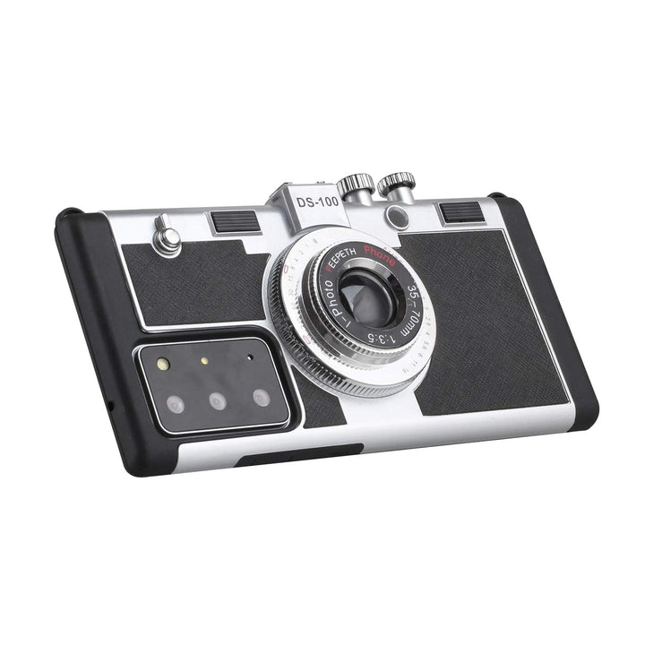 Amily in Paris 3D Camera Design Case for Samsung Galaxy Note 20 Ultra with Long Neck Strap Black