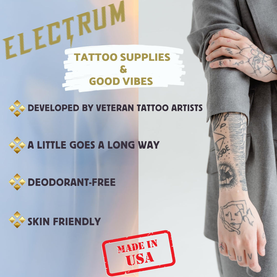 Tattoo Transfer Gel Solution, Stencil Application Gel Works Great for Carbon and Marker Stencils, Tattoo Stencil Gel, Stencil Primer, Made in the USA by Tattoo Artists, 2 Ounces