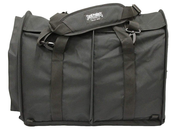 Sturdibag Extra Large Pet Carrier Flexible Height Pet Tote, Black,Size XL { 20L x 16H x 12W}