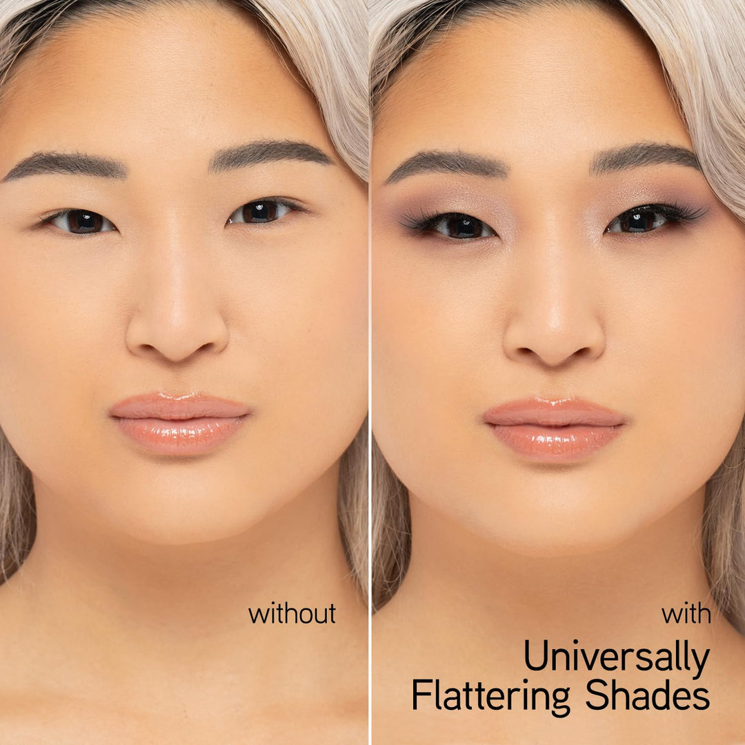 Murumuru Butter Eyeshadow Palette, Dermatologist Approved, Sultry Nights