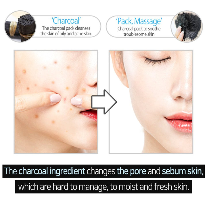 Milky Piggy Hell Pore Bubble Blackboom Charcoal...