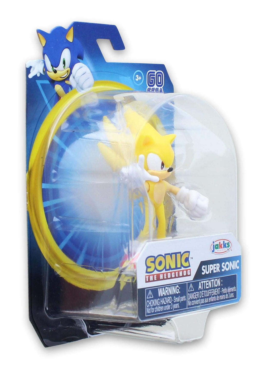 Action Figure 2.5 Inch Super Sonic Collectible Toy