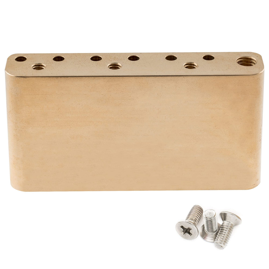 Ultra 10.5mm Full Brass 36mm Short Tremolo Block for Indonesia made Squier Bullet Strat and Strat Pack Electric Guitar