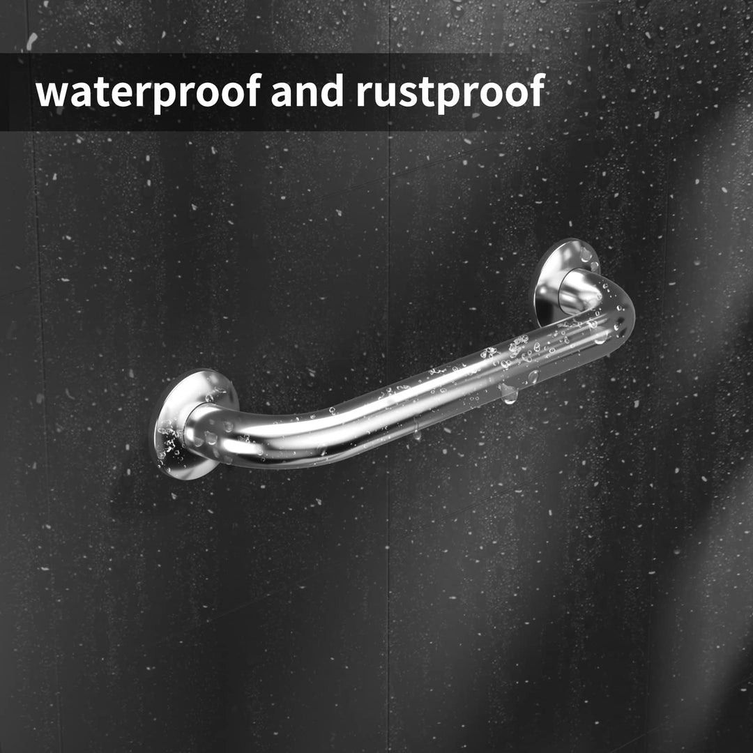 Shower Grab Bar 2 Pack, Stainless Steel Bathroom Grab Bar Shower Bath Handle Grab Bars for Bathtub Showers 24 Inch