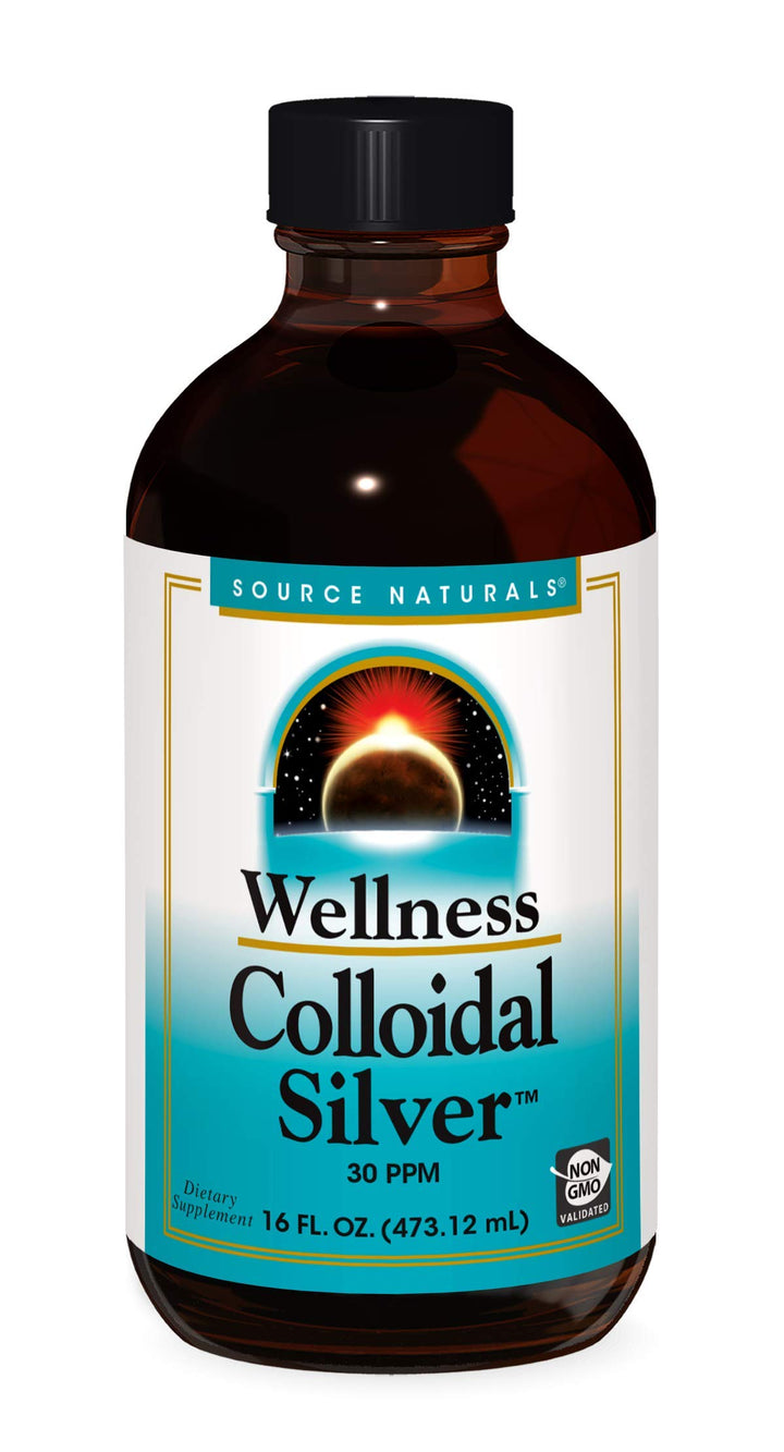 Wellness Colloidal Silver 30 ppm, Supports Physical Well Being* - 16 Fluid oz