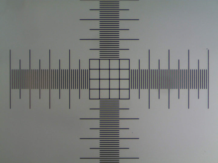 Microscope Stage Micrometer Calibration Slide (TCM-H) with 4-Scales and 0.01mm Line Resolution