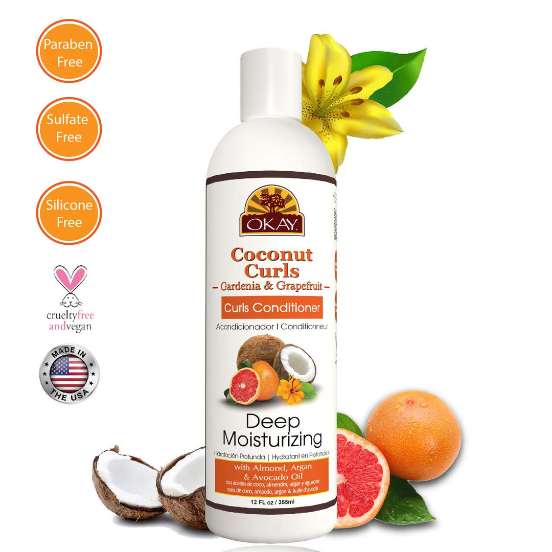 Coconut Conditioner Gardenia & Grapefruit C 12 Ounce