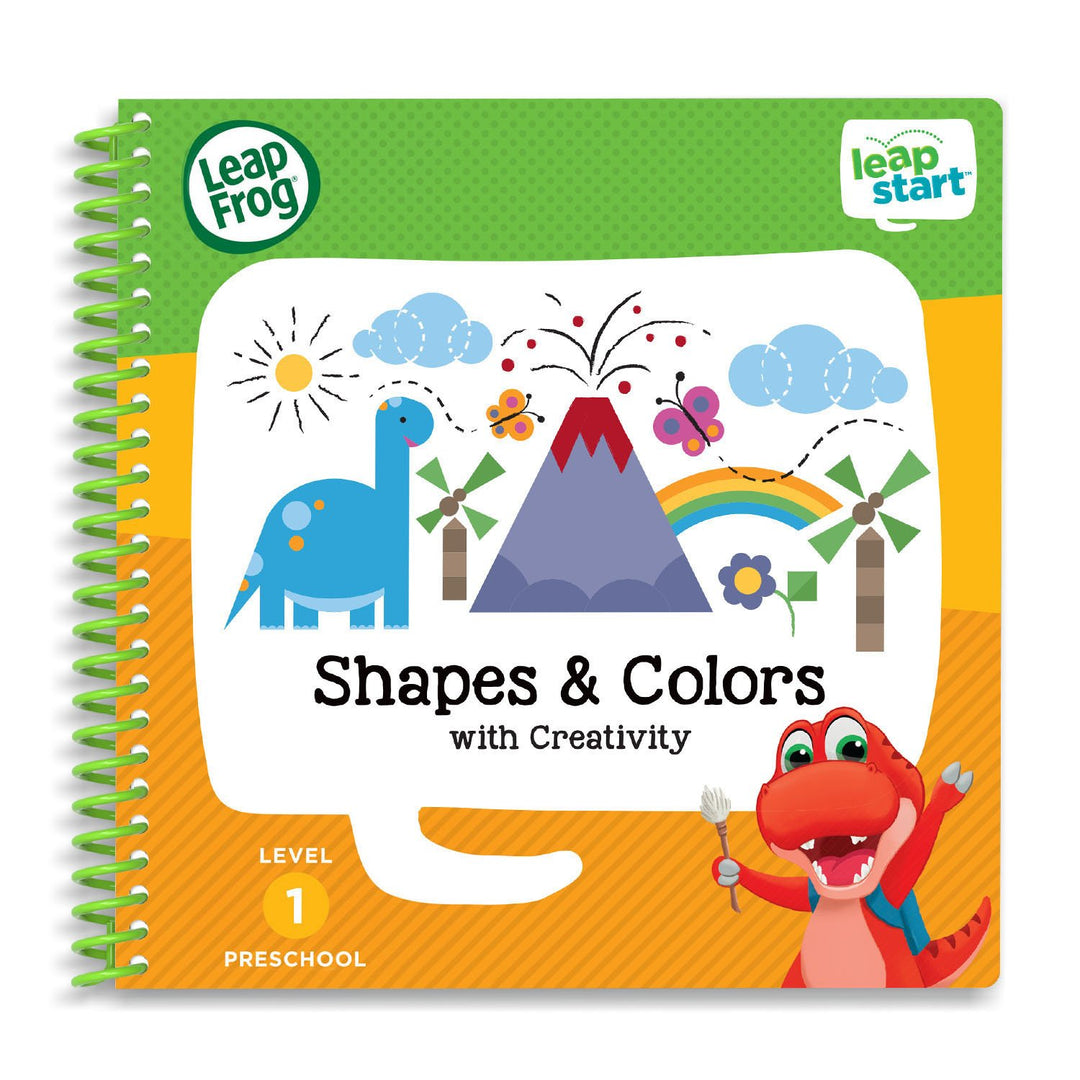LeapStart Preschool 4-in-1 Activity Book Bundle with ABC, Shapes & Colors, Math, Animals