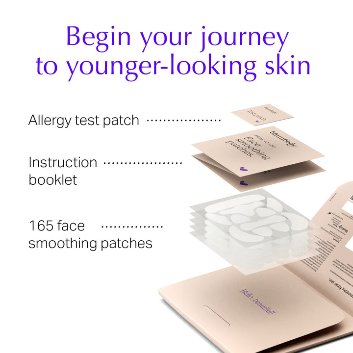 Face & Forehead Wrinkle Patches - Anti Wrinkle Facial Patches to Smooth Eye, Mouth, Forehead Wrinkles - Non-Silicone Face Tape for Fine Wrinkles between Eyes & Face - Patches (30 day supply)