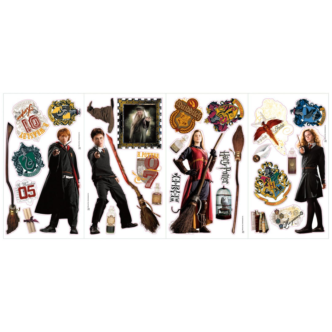 RMK1547SCS Harry Potter Peel and Stick Wall Decals 10 inch x 18 inch