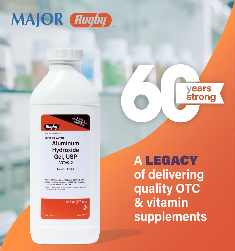 Aluminum Hydro Gel, USP 320mg/5mL 473mL *Compare to Amphojel* by Watson Rugby