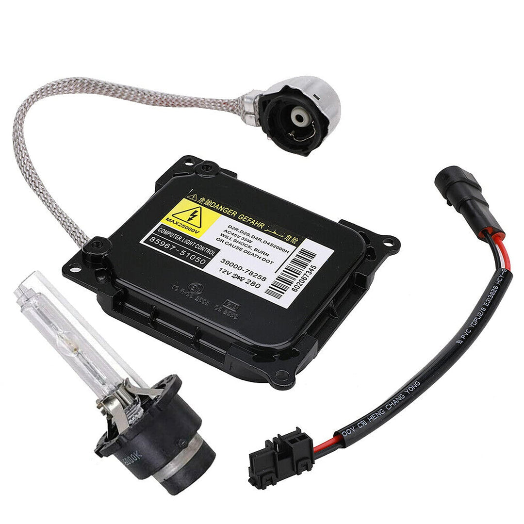Xenon HID Headlight Ballast Control Unit with Igniter Replacement for Lexus Toyota - IS250 RX350 ES350 GS350 GS430 GS450h Prius Avalon Solara Venza - Replaces KDLT003 DDLT003 85967-52020 85967-53040