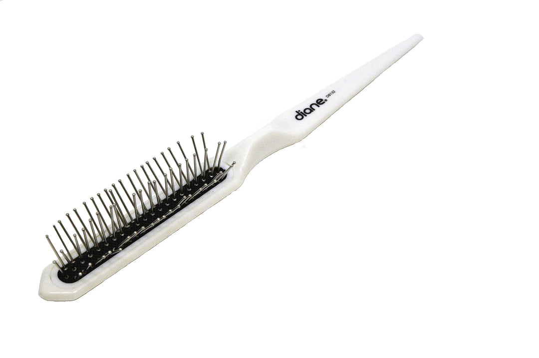 3-row Wire Bristle In Cushion Base Wig Hair Brush #8132,Assorted Colors