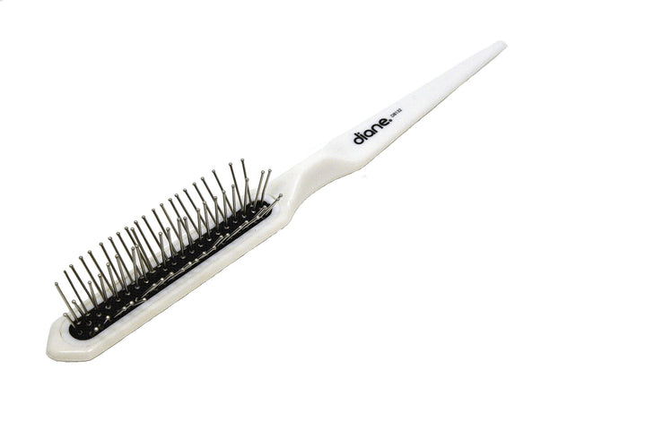 3-row Wire Bristle In Cushion Base Wig Hair Brush #8132,Assorted Colors