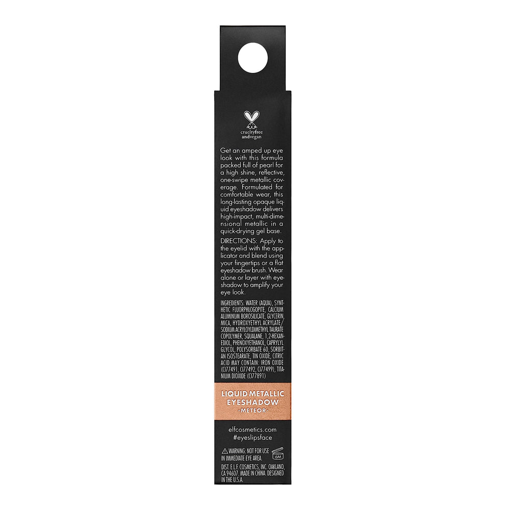 e.l.f Liquid Metallic Eyeshadows, Meteor