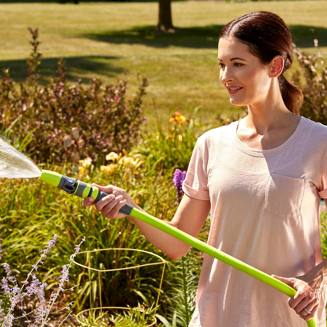 Garden Hose 5/8 in. x 50 ft, Heavy Duty, Lightweight, Durable, ZillaGreen - HFZG550YW-E