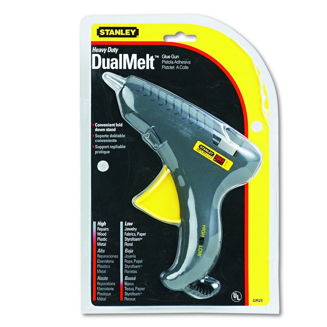 STANLEY Glue Gun, Dual Melt, High/Low Temperature (GR25-2)