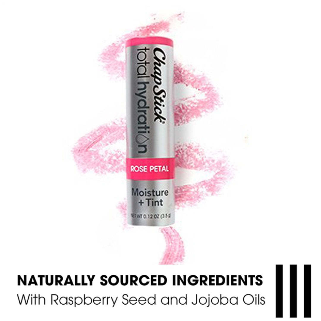 Rose Petal : ChapStick Total Hydration, Rose Petal, 0.12 Ounce