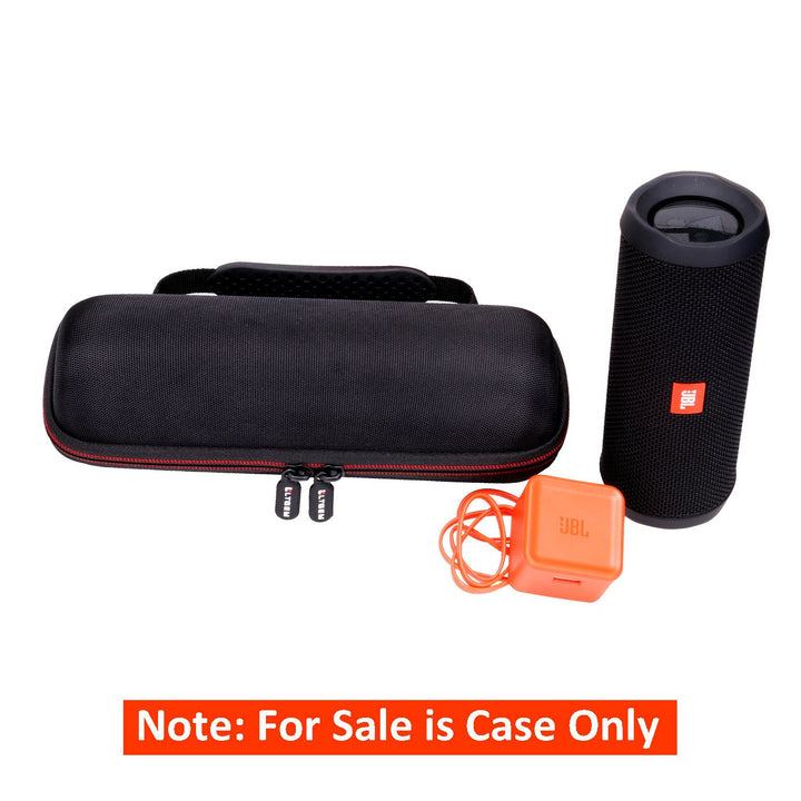 LTGEM EVA Hard Case Compatible with JBL FLIP 5 or JBL FLIP 6 Waterproof Portable Speaker (Green)