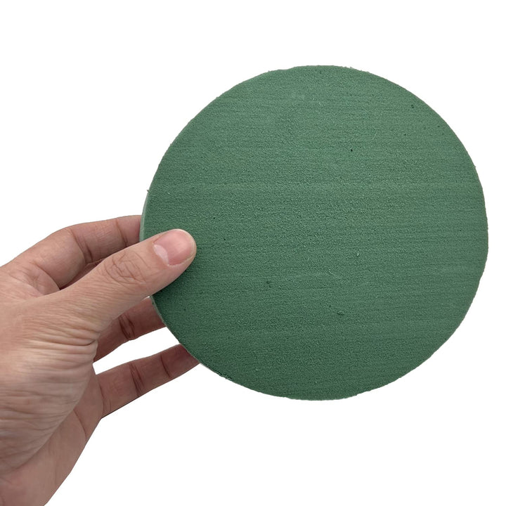 5 Pcs Floral Foam, 6.5 Inch Dry Wet Floral Foam Bricks Round for Artificial Flowers