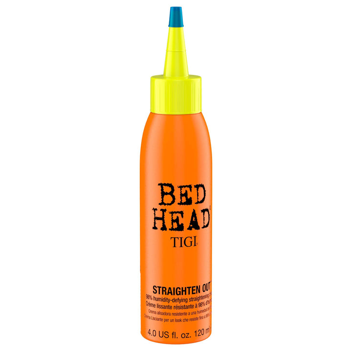 Bed Head Straighten Out 98% Humidity Defying Straightening Cream for Unisex, 4 Ounce