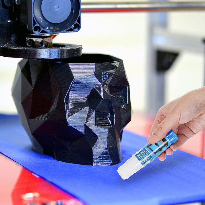 3D Printer Glue Sticks PVP Solid Glue Sticks for 3D Printer Hot Bed Removing Printing Models(6 Pieces)