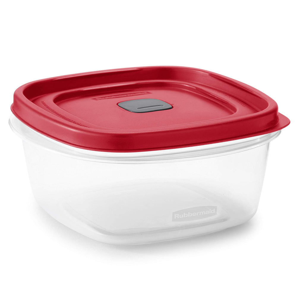 Easy Find Vented Lid Food Storage Containers, 5-Cup, Red