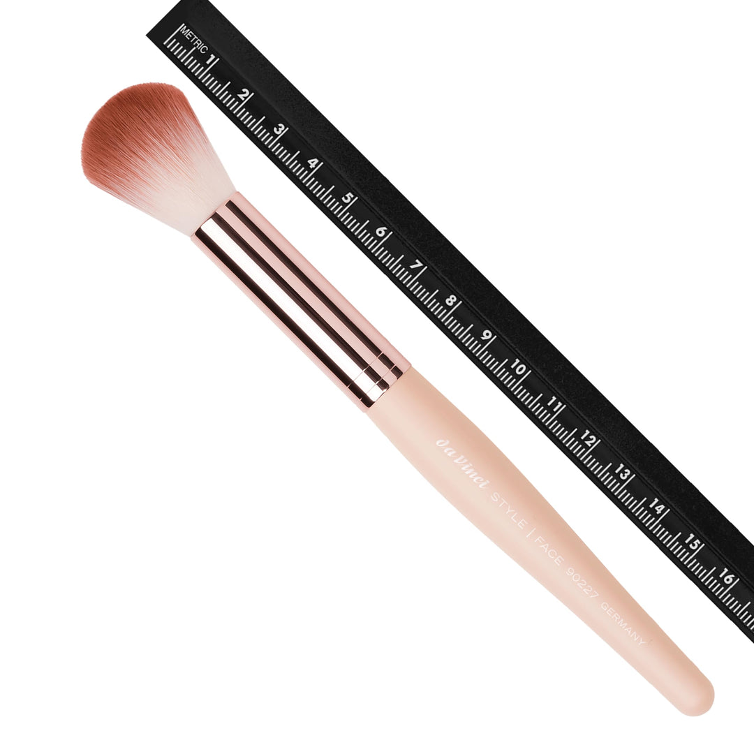 da Vinci Cosmetics Style Vegan Blush Brush, Made In Germany