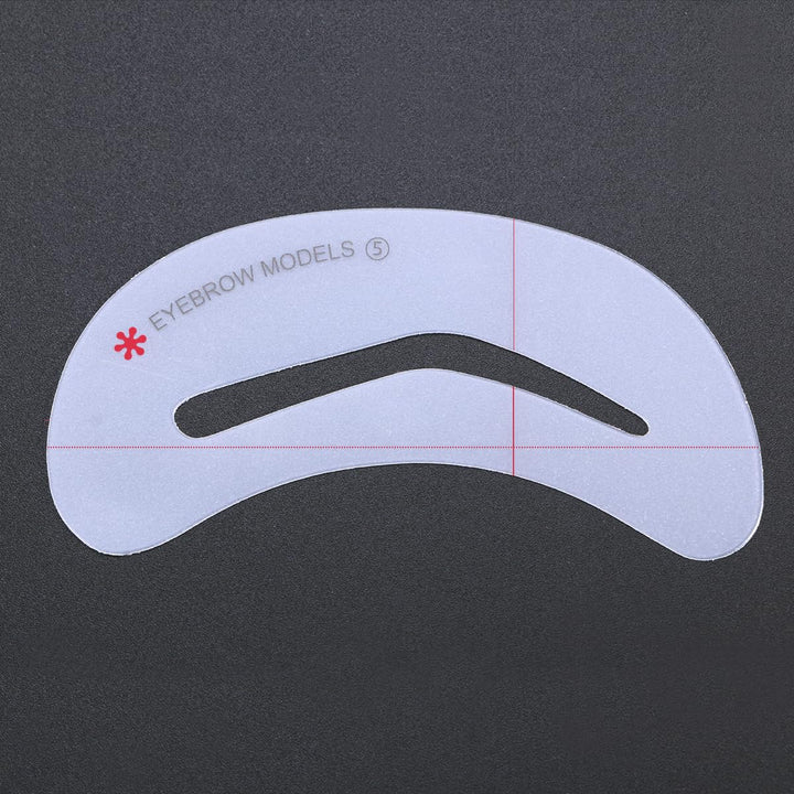 Frcolor 6pcs Eyebrows Model Grooming Stencil Kit Shaping Templates DIY Tools