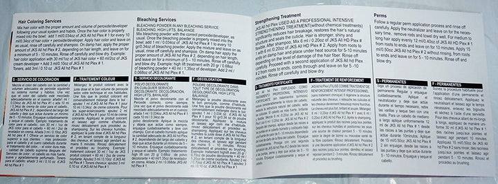 PLEX Defender & Repair Bundle - 3 Items: PLEX Bond Treatment Kit, Shampoo, and Conditioner by JKS ALL Hair