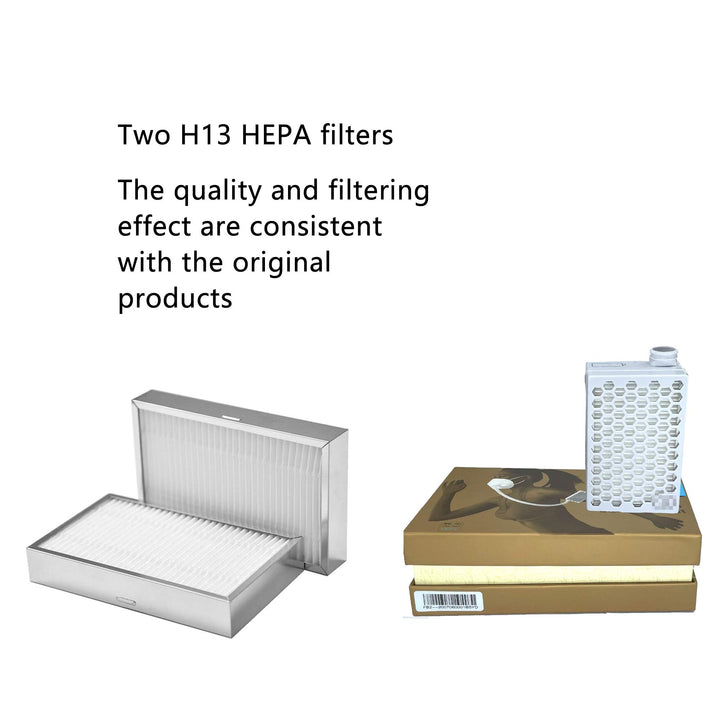 (2-Pack)H13 HEPA Filter, Suitable for BROAD AirPro Electrical Respirtor ,Compatible BROAD FB2 Filter