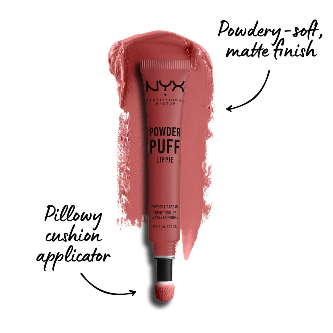 PROFESSIONAL MAKEUP Powder Puff Lippie Lip Cream, Best Buds, 0.4 Ounce