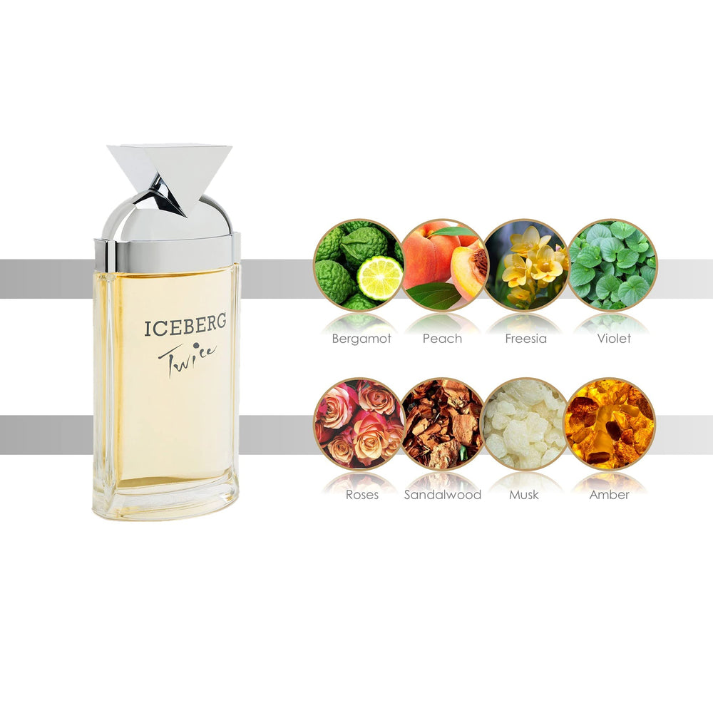 Twice Woman - Floral Aquatic Fragrance For The Modern Woman - Fresh And Bright Feminine EDT Spray Perfume For Women - Invigorating Notes Of Freesia, Cyclamen, Amber, Sandalwood - 3.3 Oz