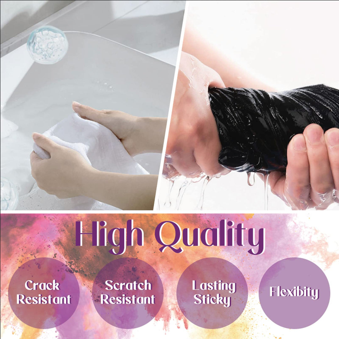 DTF Powder Digital Transfer Hot Melt Adhesive 500g, DTF Transfer Powder Transfer Printer Direct Print on All Fabric, DTF Powder for Sublimation on Cotton, Black & Dark Garments (White)