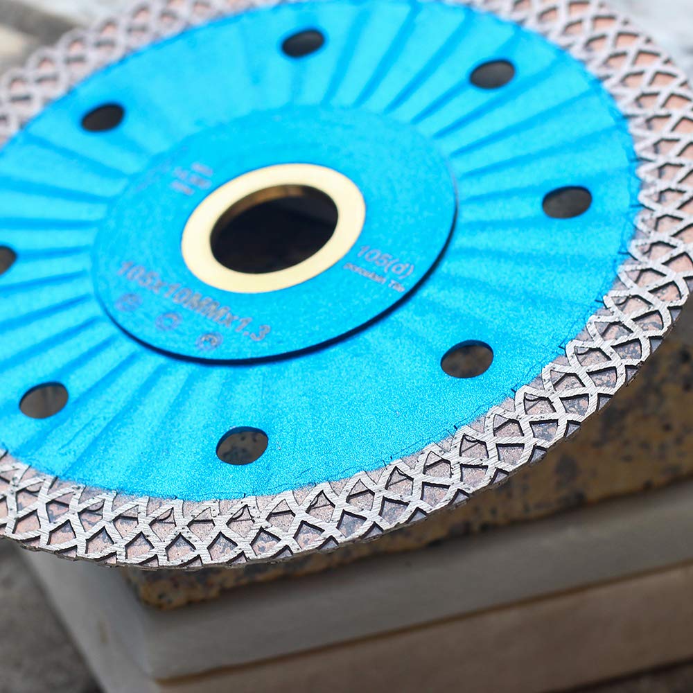 4 Diamond Saw Blade Super Thin Porcelain Cutting Blade for Cutting Granite Marble Ceramic Tile…