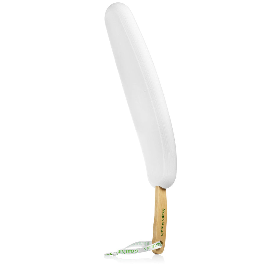 Lotion Applicator for your Back, Feet, and Legs - Sunscreen Applicator - Long Curved Easy Reach Body Brush for Suntan, Sunless Self-Tanning, Skin Cream, Acne, Body Wash - Elderly Aid