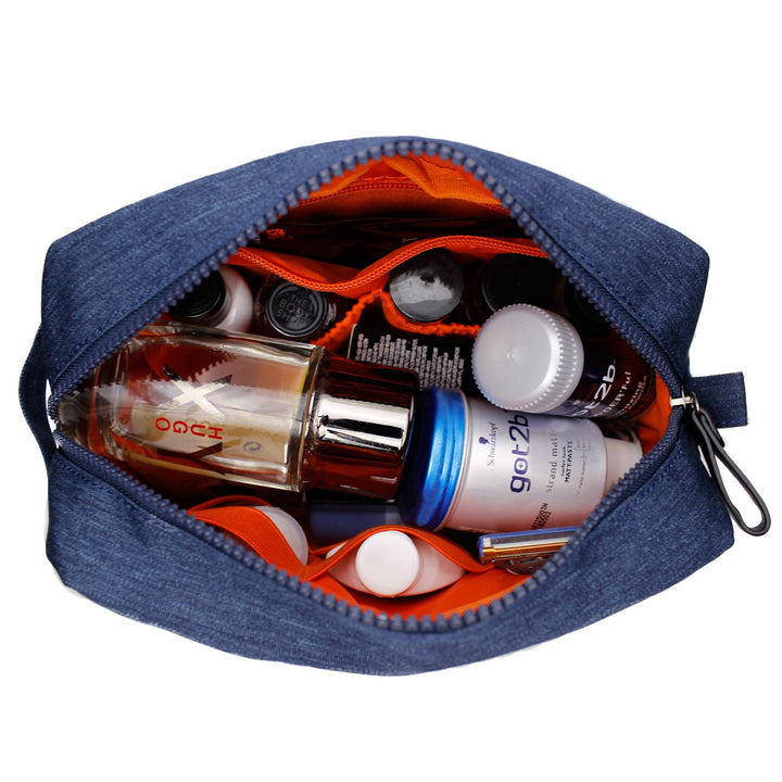 Toiletry Bag for Men and Women Travel Bag Mens Dopp Kit Womens Make-up Bag Cosmetic Water-resistant Organizer for Toiletries, Black