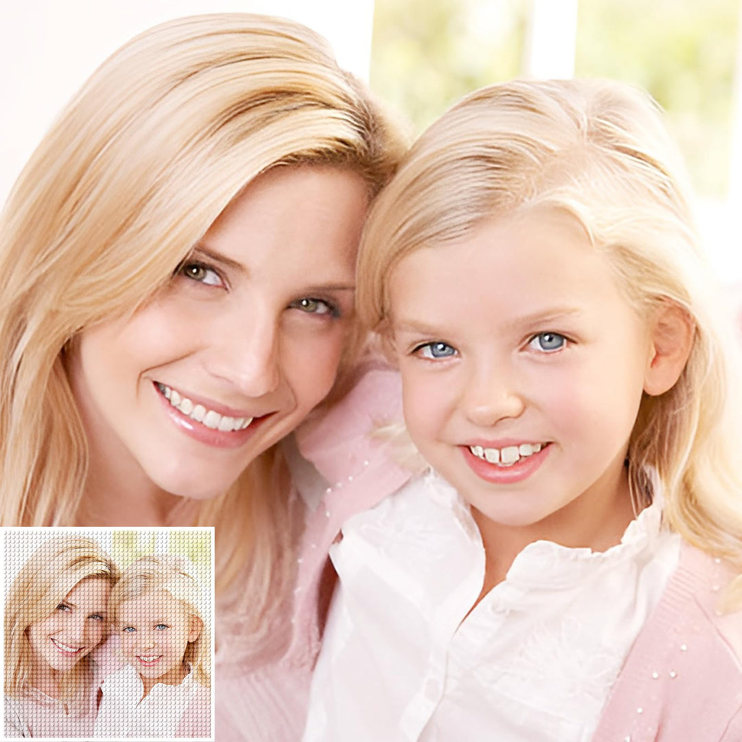 Diamond Painting Eigenes Foto