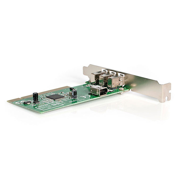 4 port PCI 1394a FireWire Adapter Card - 3 External 1 Internal FireWire PCI Card , TAA (PCI1394MP)